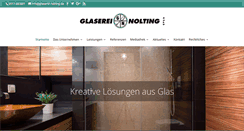 Desktop Screenshot of glaserei-nolting.de